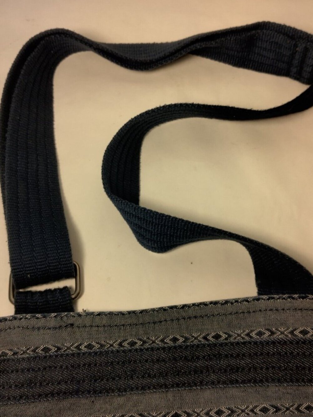 Dakine Crossbody Purse Southwest Blue Chambray Shoulder Bag 8x9.5" - Picture 11 of 15